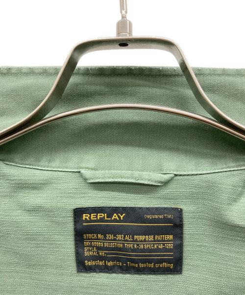 REPLAY（リプレイ）REPLAY (リプレイ) ミリタリージャケット オリーブ サイズ:なしの古着・服飾アイテム