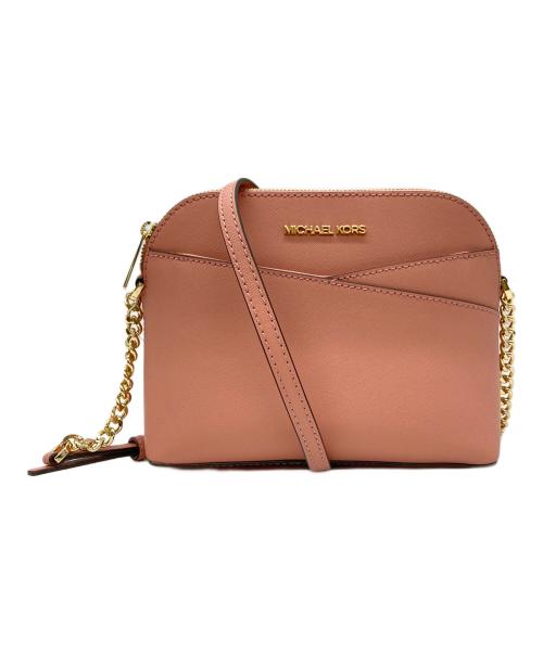MICHAEL KORS（マイケル・コース）MICHAEL KORS (マイケルコース) ショルダーバッグ ピンクの古着・服飾アイテム