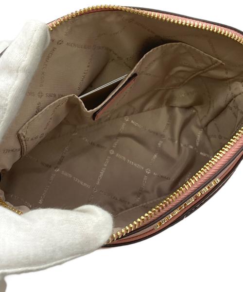 MICHAEL KORS（マイケル・コース）MICHAEL KORS (マイケルコース) ショルダーバッグ ピンクの古着・服飾アイテム