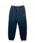 YESEYESEE（イエスアイシー）の古着「SN-logo Neps Sweat Pants」｜ネイビー