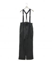 TODAYFUL（トゥデイフル）の古着「Suspenders Highwaist Pants」｜ブラック