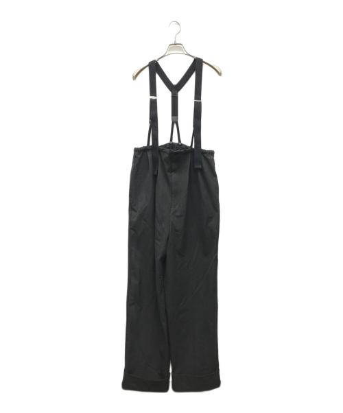 TODAYFUL（トゥデイフル）TODAYFUL (トゥデイフル) Suspenders Highwaist Pants ブラック サイズ:38の古着・服飾アイテム