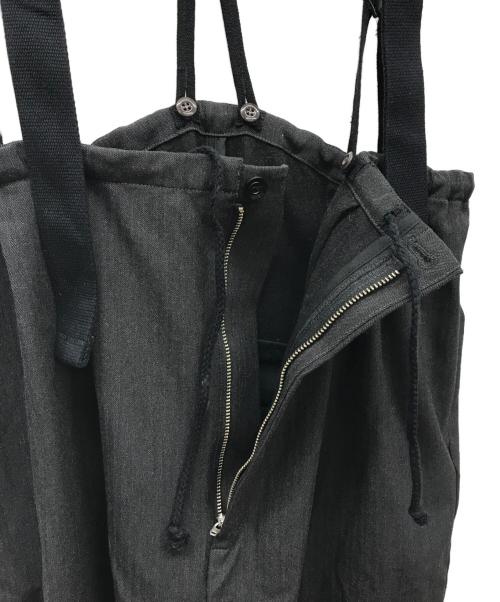 TODAYFUL（トゥデイフル）TODAYFUL (トゥデイフル) Suspenders Highwaist Pants ブラック サイズ:38の古着・服飾アイテム