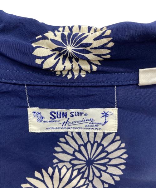 Sun Surf（サンサーフ）Sun Surf (サンサーフ) アロハシャツ ネイビー サイズ:L 16-16 1/2の古着・服飾アイテム