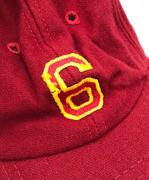 New Era（ニューエラ）New Era (ニューエラ) キャップ レッド サイズ:MEDIUM-LARGE 7 1/8-7 3/4の古着・服飾アイテム