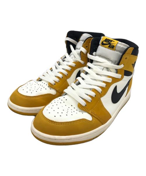 NIKE（ナイキ）NIKE (ナイキ) エアジョーダン1 レトロ ハイ OG イエロー サイズ:US9の古着・服飾アイテム