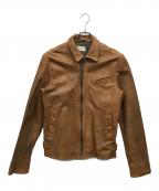 NUDIE JEANSヌーディー・ジーンズ）の古着「カウレザージャケット」｜ブラウン
