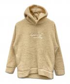 MONKEY TIMEモンキータイム）の古着「EMBRO SHERPA HOODIE」｜アイボリー