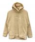 MONKEY TIME（モンキータイム）の古着「EMBRO SHERPA HOODIE」｜アイボリー