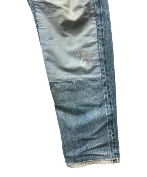 Hysteric Glamour（ヒステリックグラマー）Hysteric Glamour (ヒステリックグラマー) ダメージ加工デニムパンツ インディゴ サイズ:28inchの古着・服飾アイテム