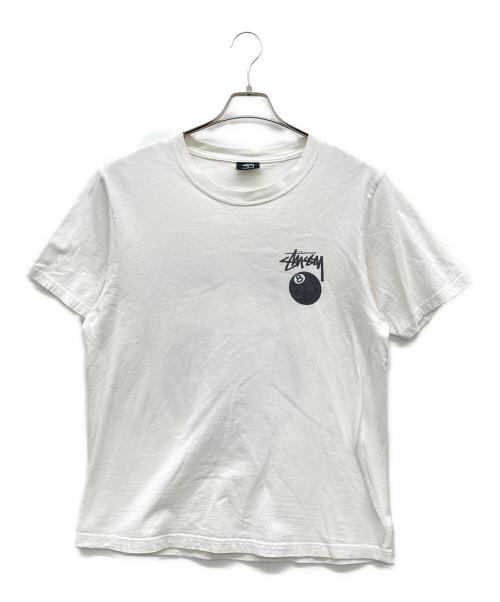 stussy（ステューシー）stussy (ステューシー) 8ボールTシャツ ホワイト サイズ:Mの古着・服飾アイテム