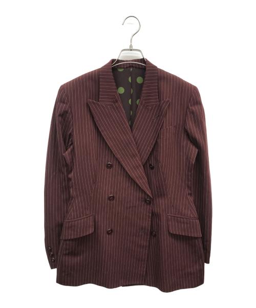 Jean Paul Gaultier FEMME（ジャンポールゴルチエ フェム）Jean Paul Gaultier FEMME (ジャンポールゴルチェフェム) セットアップ ブラウン サイズ:40の古着・服飾アイテム