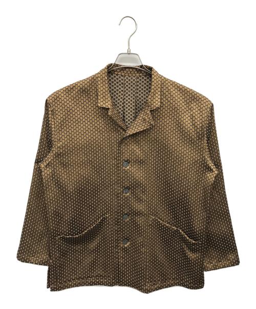 NEZU YOHINTEN（ネヅヨウヒンテン）NEZU YOHINTEN (ネヅヨウヒンテン) ジャガードカバーオール ベージュ サイズ:1の古着・服飾アイテム