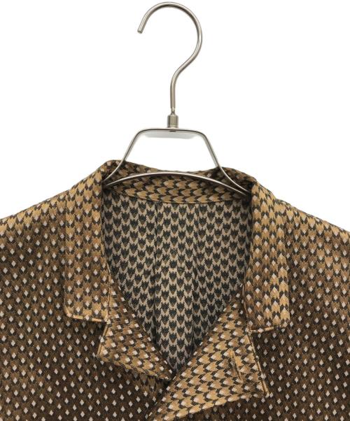 NEZU YOHINTEN（ネヅヨウヒンテン）NEZU YOHINTEN (ネヅヨウヒンテン) ジャガードカバーオール ベージュ サイズ:1の古着・服飾アイテム