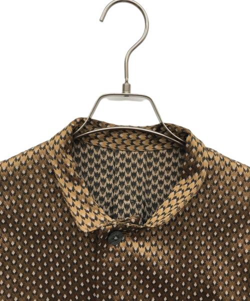 NEZU YOHINTEN（ネヅヨウヒンテン）NEZU YOHINTEN (ネヅヨウヒンテン) ジャガードカバーオール ベージュ サイズ:1の古着・服飾アイテム