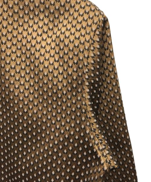 NEZU YOHINTEN（ネヅヨウヒンテン）NEZU YOHINTEN (ネヅヨウヒンテン) ジャガードカバーオール ベージュ サイズ:1の古着・服飾アイテム