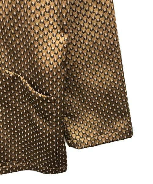 NEZU YOHINTEN（ネヅヨウヒンテン）NEZU YOHINTEN (ネヅヨウヒンテン) ジャガードカバーオール ベージュ サイズ:1の古着・服飾アイテム