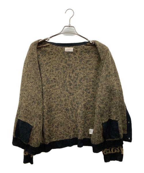 BACKERS（バッカーズ）BACKERS (バッカーズ) カーディガン ブラウン サイズ:MEDIUMの古着・服飾アイテム
