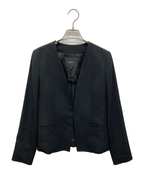 BOSCH（ボッシュ）BOSCH (ボッシュ) テーラードジャケット ブラック サイズ:34の古着・服飾アイテム