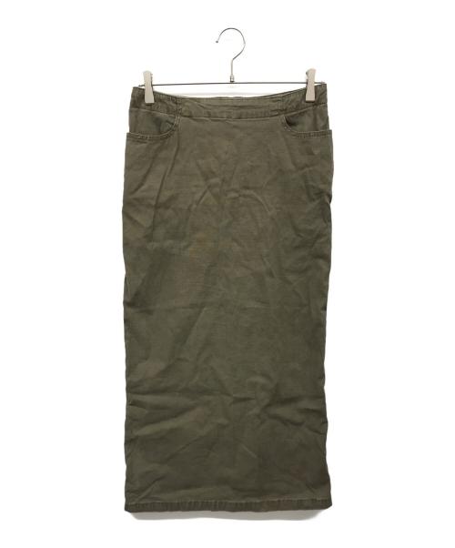 AP STUDIO（エーピーストゥディオ）AP STUDIO (エーピーストゥディオ) スカート オリーブ サイズ:38の古着・服飾アイテム