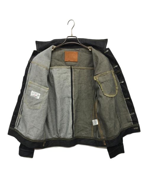 STUDIO D'ARTISAN（ステュディオダルチザン）STUDIO D'ARTISAN (ステュディオダルチザン) スヴィンゴールドクレイジーデニムジャケット インディゴ サイズ:44の古着・服飾アイテム