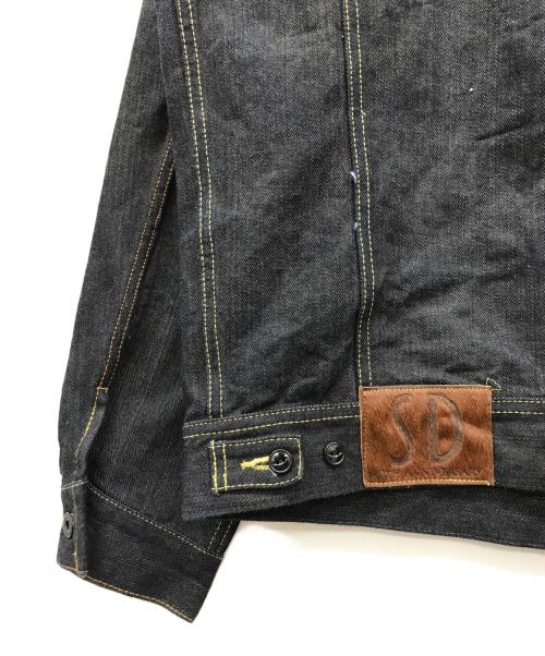 STUDIO D'ARTISAN（ステュディオダルチザン）STUDIO D'ARTISAN (ステュディオダルチザン) スヴィンゴールドクレイジーデニムジャケット インディゴ サイズ:44の古着・服飾アイテム