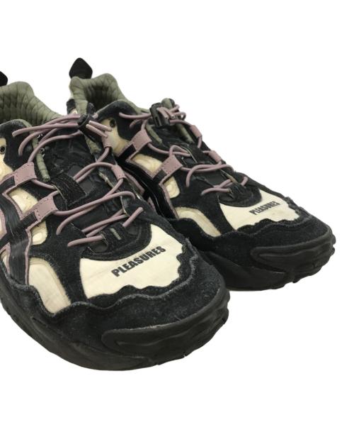 asics（アシックス）asics (アシックス) PLEASURES (プレジャーズ) GEL-NANDI ブラック サイズ:US11の古着・服飾アイテム