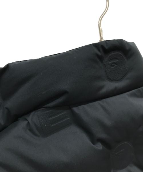 A BATHING APE（ア ベイシング エイプ）A BATHING APE (アベイシングエイプ) ダウンベスト ブラック サイズ:Lの古着・服飾アイテム