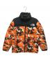 THE NORTH FACE（ザ ノース フェイス）の古着「ダウンジャケット」｜オレンジ