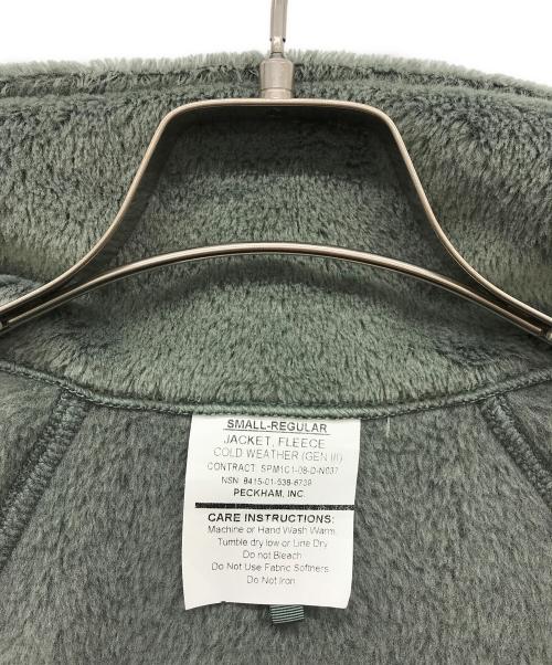 PECKHAM（ペッカム）PECKHAM (ペッカム) フリースジャケット カーキ サイズ:SMALL-REGULARの古着・服飾アイテム