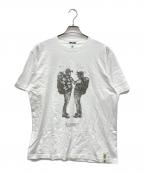 Denham×MOUNTAIN RESEARCHデンハム×マウンテンリサーチ）の古着「半袖カットソー」｜ホワイト