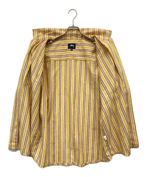 stussy（ステューシー）stussy (ステューシー) オープンカラーシャツ イエロー サイズ:XLの古着・服飾アイテム