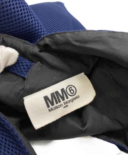 MM6 Maison Margiela（エムエムシックスメゾンマルジェラ）MM6 Maison Margiela (エムエムシックス メゾンマルジェラ) ハンドバッグ ネイビーの古着・服飾アイテム