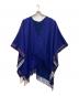 ALEXANDER McQUEEN（アレキサンダーマックイーン）の古着「ウールカシミヤケープ」｜ブルー