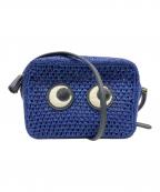 ANYA HINDMARCHアニヤ・ハインドマーチ）の古着「アイズ クロスボディーバック」｜ブルー