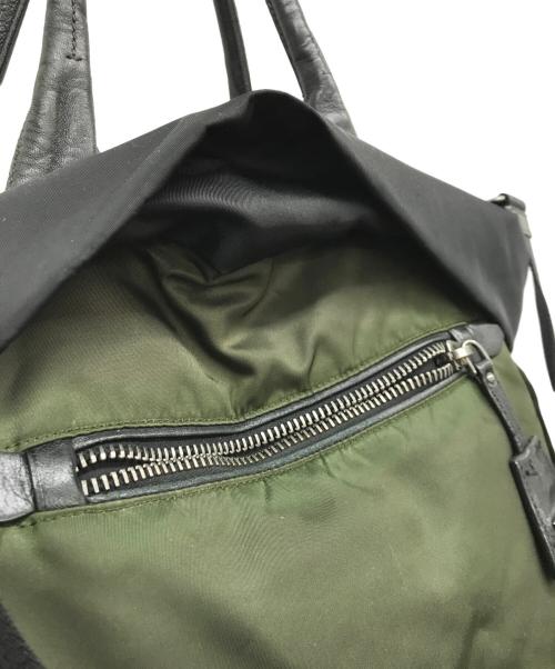 PRADA（プラダ）PRADA (プラダ) 2WAYバッグ オリーブの古着・服飾アイテム
