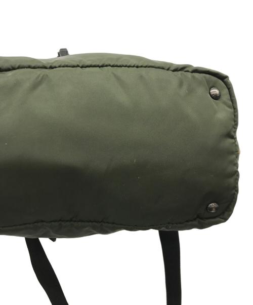 PRADA（プラダ）PRADA (プラダ) 2WAYバッグ オリーブの古着・服飾アイテム
