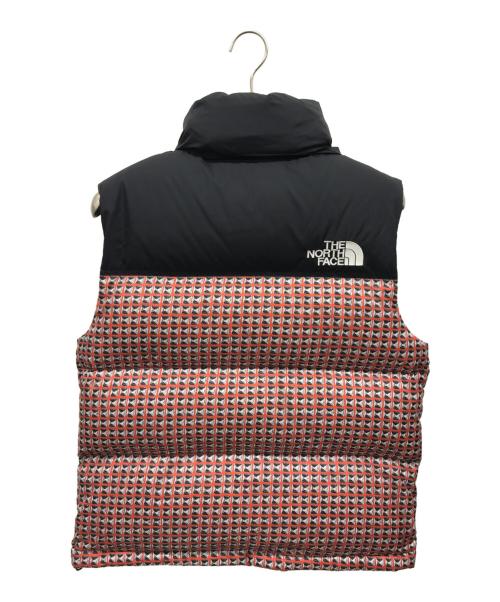 THE NORTH FACE（ザ ノース フェイス）THE NORTH FACE (ザ ノース フェイス) SUPREME (シュプリーム) Studded Nuptse Vest ブラック サイズ:Sの古着・服飾アイテム