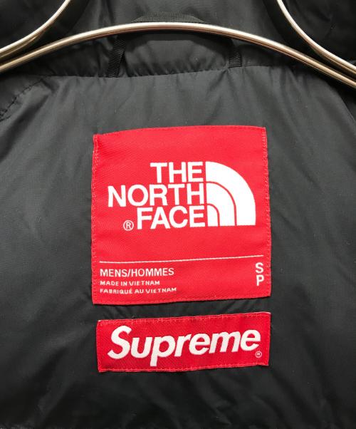 THE NORTH FACE（ザ ノース フェイス）THE NORTH FACE (ザ ノース フェイス) SUPREME (シュプリーム) Studded Nuptse Vest ブラック サイズ:Sの古着・服飾アイテム