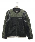 HARLEY-DAVIDSONハーレーダビッドソン）の古着「ジャケット」｜オリーブ