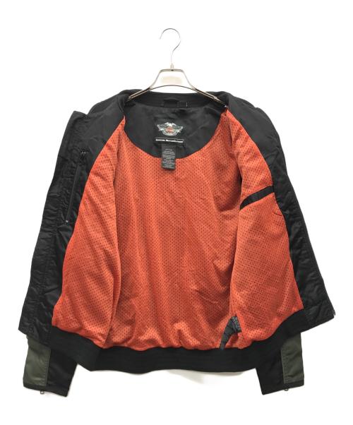 HARLEY-DAVIDSON（ハーレーダビッドソン）HARLEY-DAVIDSON (ハーレーダビッドソン) ジャケット オリーブ サイズ:Lの古着・服飾アイテム