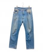 LEVI'Sリーバイス）の古着「デニムパンツ」｜スカイブルー