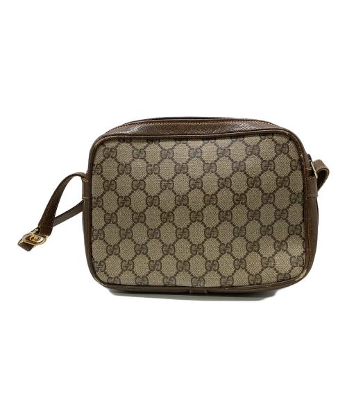 GUCCI（グッチ）GUCCI (グッチ) ショルダーバッグ ブラウンの古着・服飾アイテム