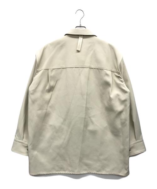 STUDIO NICHOLSON（スタジオ ニコルソン）STUDIO NICHOLSON (スタジオ ニコルソン) ZARA (ザラ) ツイルシャツジャケット ベージュ サイズ:XLの古着・服飾アイテム