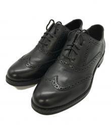 COLE HAAN（コールハーン）の古着「レザーシューズ」｜ブラック
