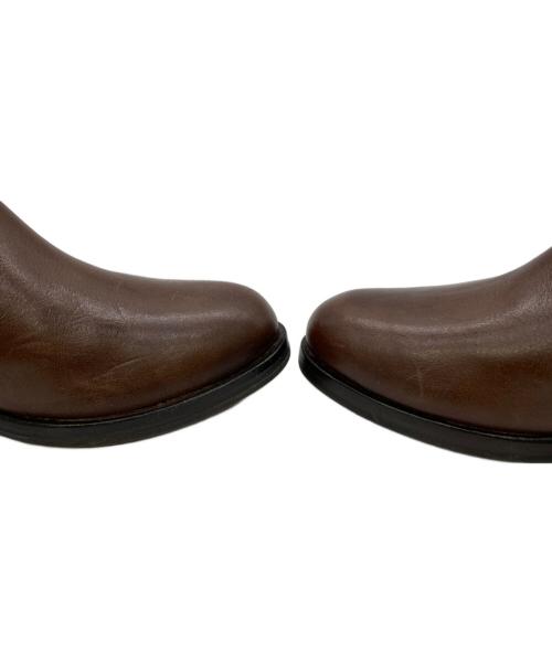 COLE HAAN（コールハーン）COLE HAAN (コールハーン) レザー切替ロングブーツ ブラウン サイズ:6Bの古着・服飾アイテム