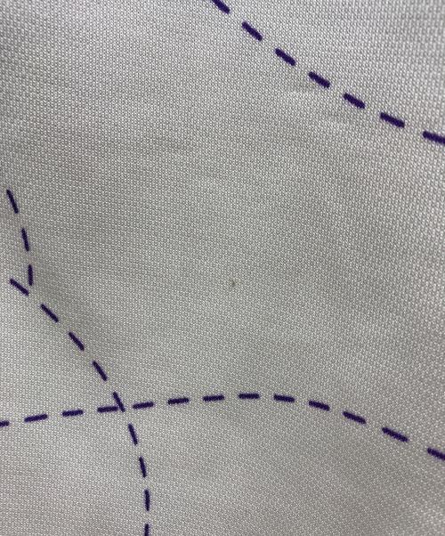 Needles（ニードルズ）Needles (ニードルズ) DC SHOES (ディーシーシューズ) Track Hoody アイボリー×パープル サイズ:Mの古着・服飾アイテム