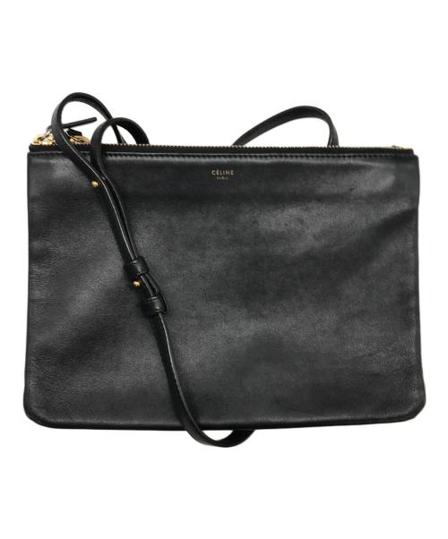 CELINE（セリーヌ）CELINE (セリーヌ) トリオラージ ブラックの古着・服飾アイテム