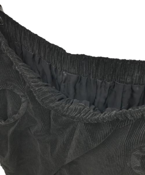 慈雨（ジウ）慈雨 (ジウ) コーデュロイパンツ ブラック サイズ:40の古着・服飾アイテム