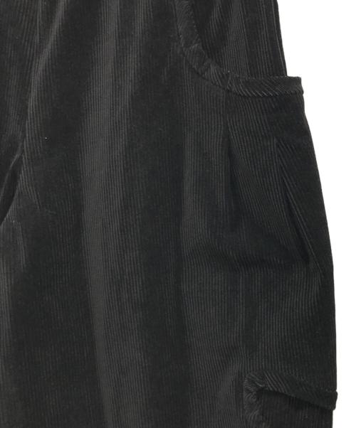 慈雨（ジウ）慈雨 (ジウ) コーデュロイパンツ ブラック サイズ:40の古着・服飾アイテム